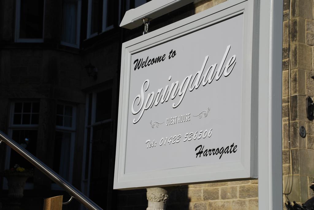 Springdale Guest House Harrogate Ngoại thất bức ảnh